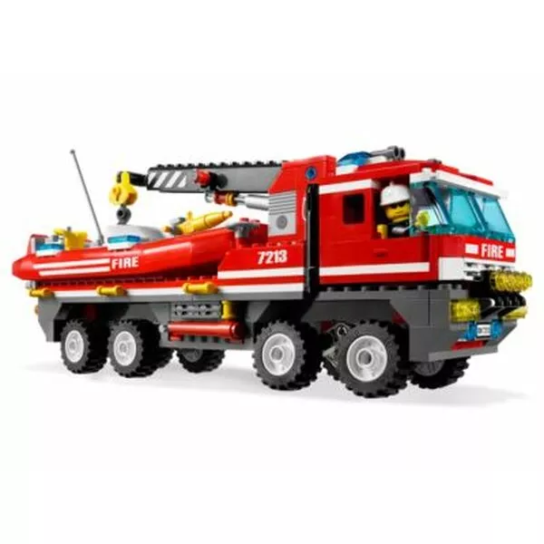 City 7213 Off-Road Fire Truck & Fireboat (Фото 3)