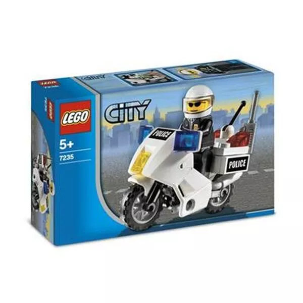 City 7235 Police Motorcycle