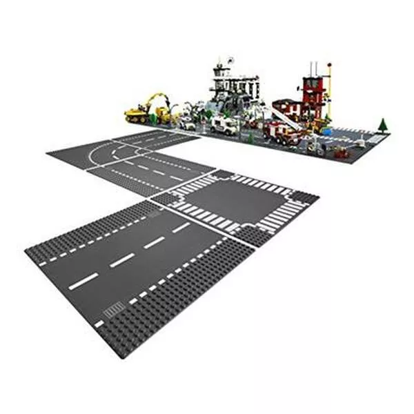 City 7281 T-Junction & Curved Road Plates (Фото 3)