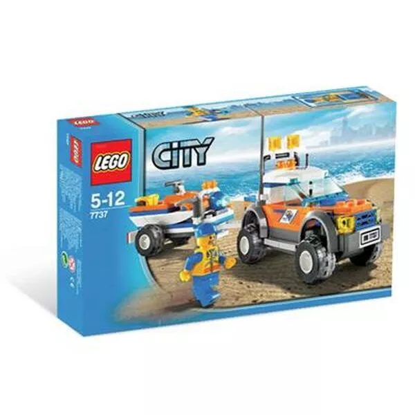 City 7737 Coast Guard 4WD & Jet Scooter