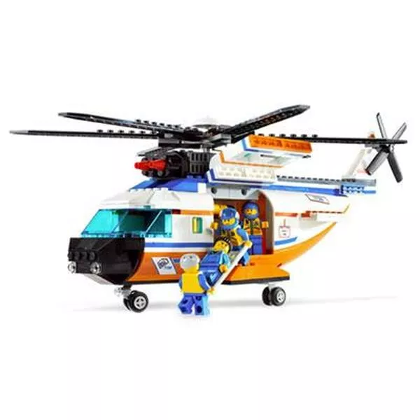 City 7738 Coast Guard Helicopter & Life Raft (Фото 3)