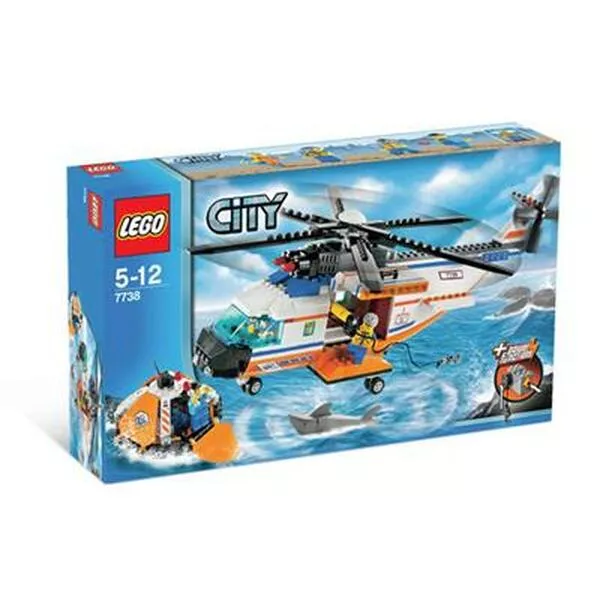 City 7738 Coast Guard Helicopter & Life Raft