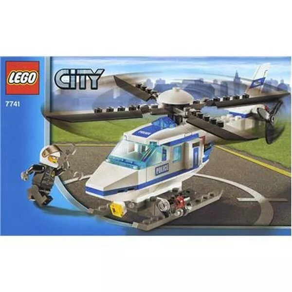 City 7741 Полицейский вертолёт (Фото 3)