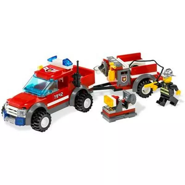 City 7942 Спасательный пожарный внедорожник (Фото 6)