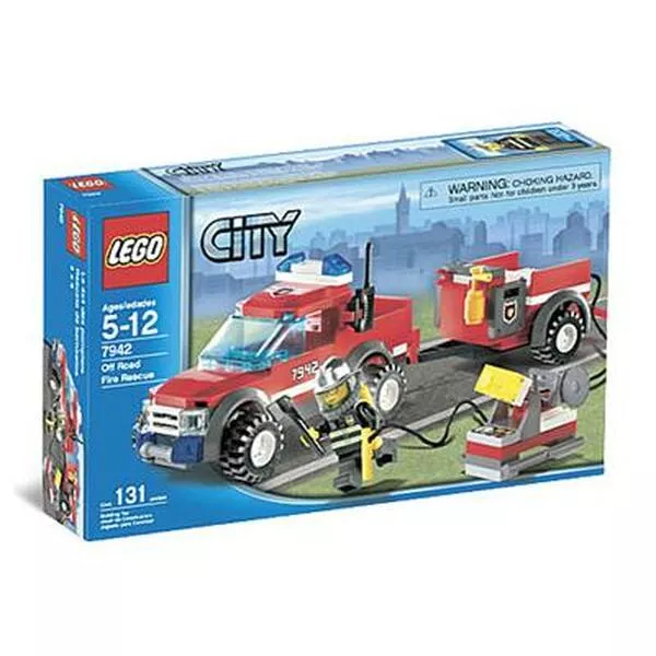 City 7942 Спасательный пожарный внедорожник