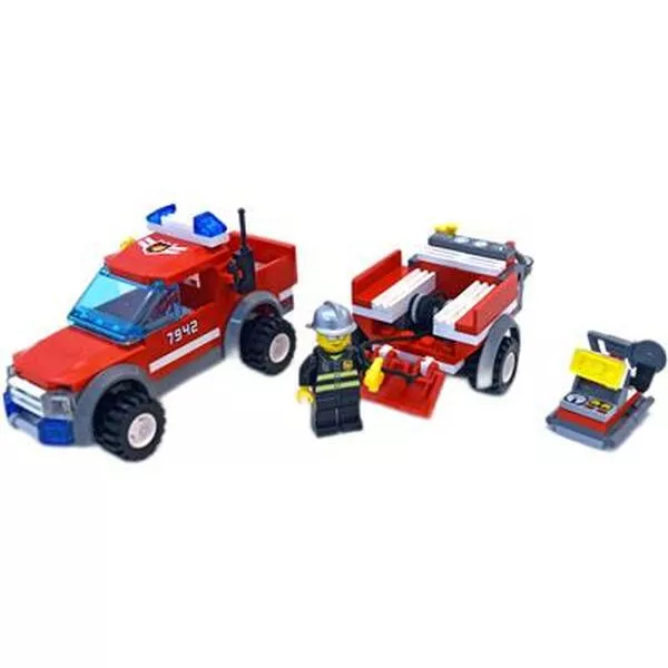 City 7942 Спасательный пожарный внедорожник (Фото 5)