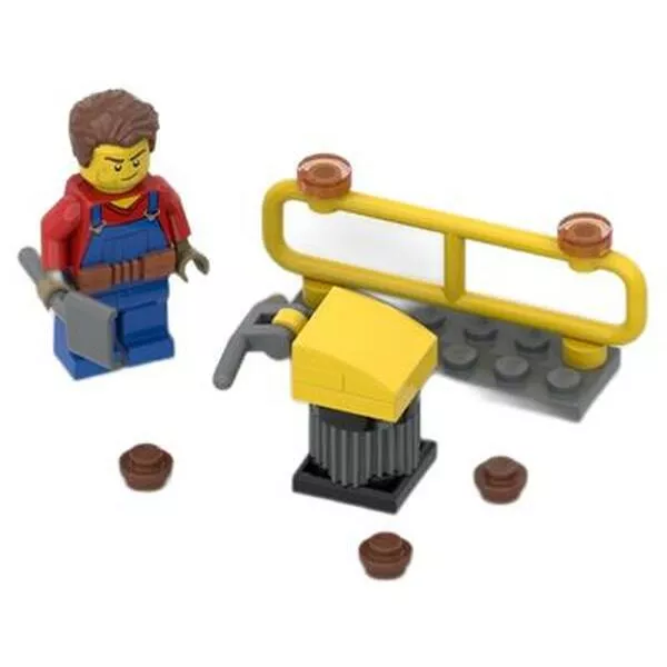 City 952018 Harl Hubbs with Tamping Rammer