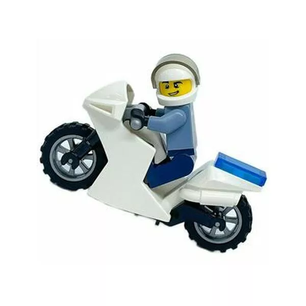 City 952103 Policeman and Motorcycle