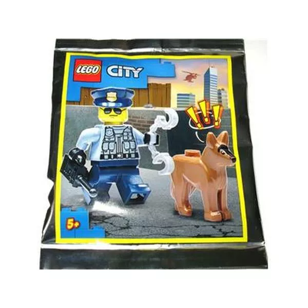 City 952109 Policeman and Dog (Фото 2)