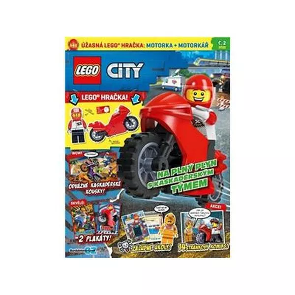 City 952203 Motorcycle with Driver