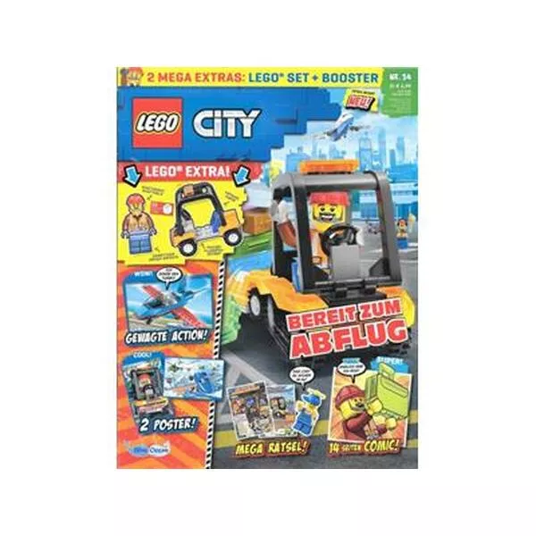 City 952306 Airport Worker with Service Car