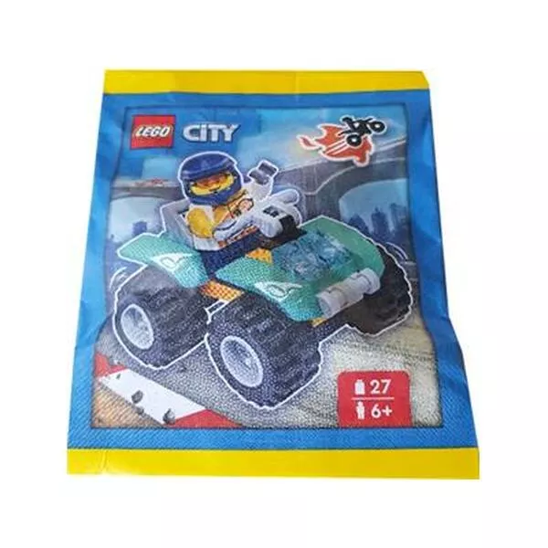 City 952308 Stuntman with Quad Bike (Фото 2)
