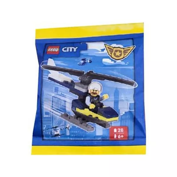 City 952402 Policeman with Helicopter