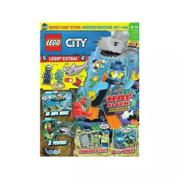 City 952406 Diver and Shark