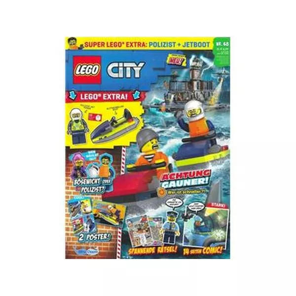 City 952408 Policeman with Jetboat