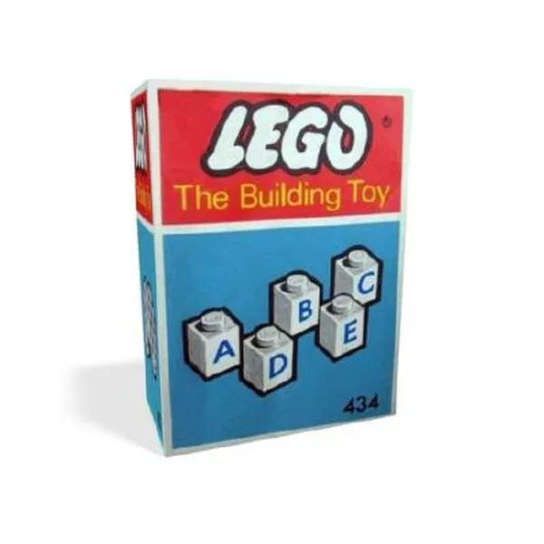 Classic 434 50 Lettered Bricks
