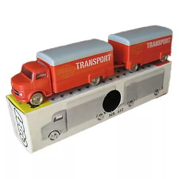 Classic 652 1:87 Mercedes Truck/Trailer