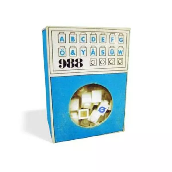 Classic 988 Alphabet Bricks
