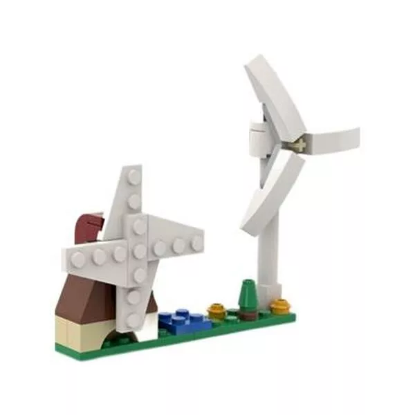 Creator 11952 Wind Turbine and Wind Mill