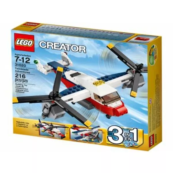 Creator 31020 Приключения на конвертоплане