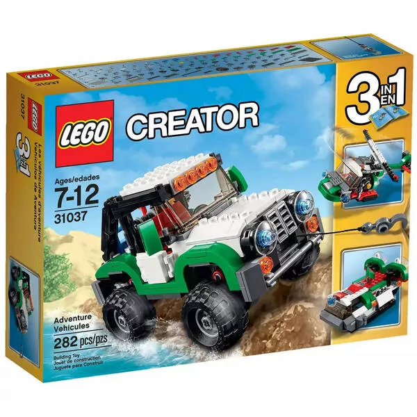 Creator 31037 Транспорт для приключений
