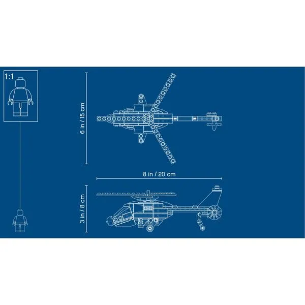 Creator 31092 Приключения на вертолёте (Фото 6)