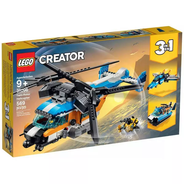 Creator 31096 Двухроторный вертолёт