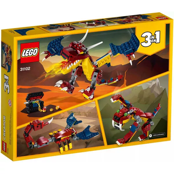 Creator 31102 Огненный дракон (Фото 2)