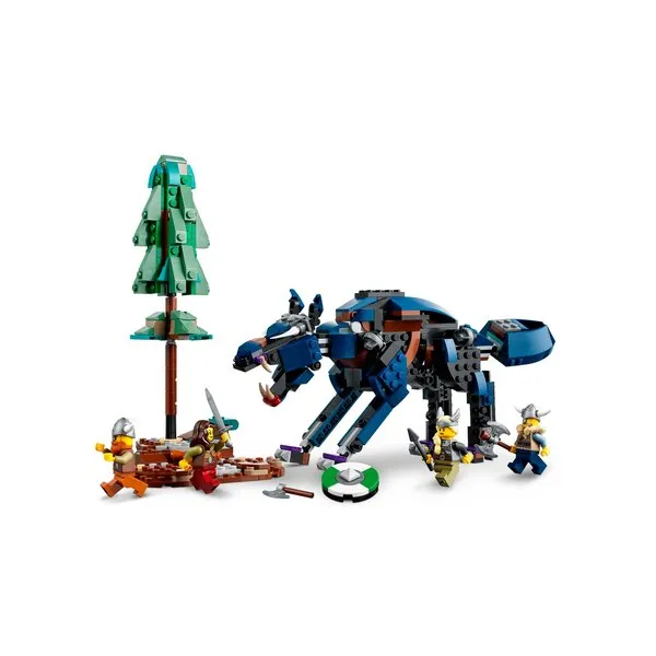 Creator 31132 Корабль викингов и Змей Мидгарда (Фото 8)