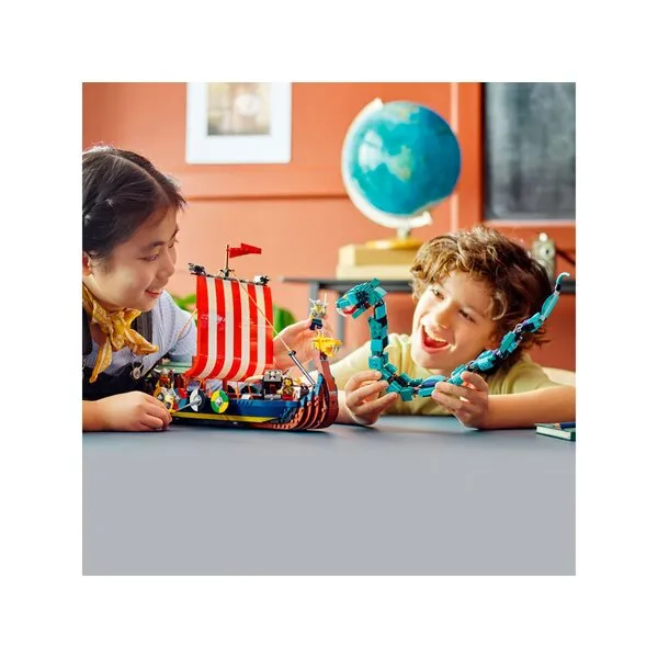 Creator 31132 Корабль викингов и Змей Мидгарда (Фото 3)