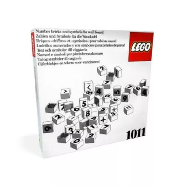 Dacta 1011 LEGO Number and Symbol Blocks