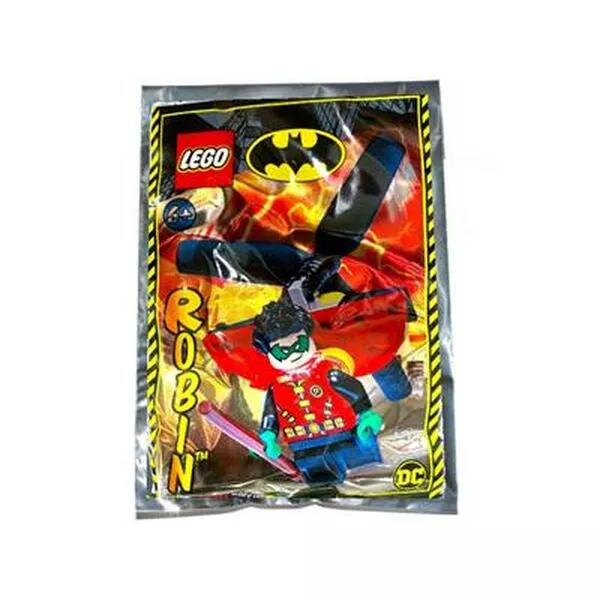 DC Comics Super Heroes 212221 Robin and Heli-Pack (Фото 3)