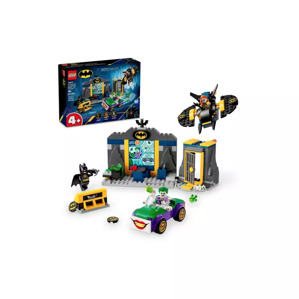 DC Comics Super Heroes 76272 Бэтпещера с Бэтменом, Бэтгерл и Джокером (Фото 3)