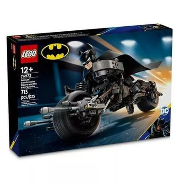 DC Comics Super Heroes 76273 Batman Construction Figure and the Bat-Pod Bike