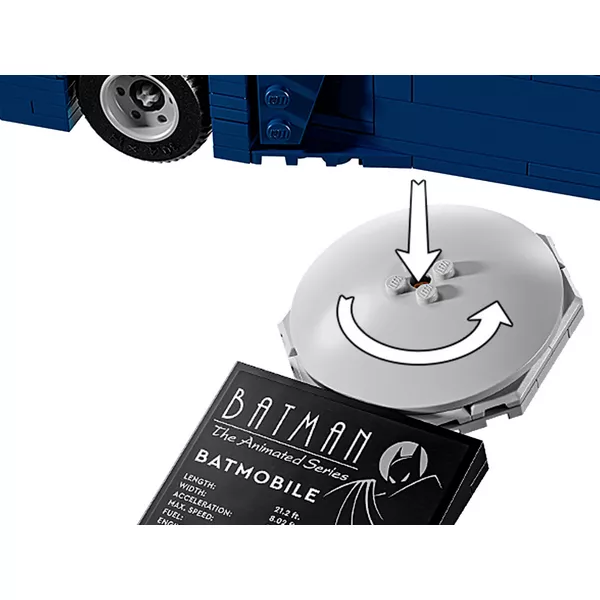 DC Comics Super Heroes 76274 Бэтмен на Бэтмобиле против Харли Квинн и Мистера Фриза (Фото 10)