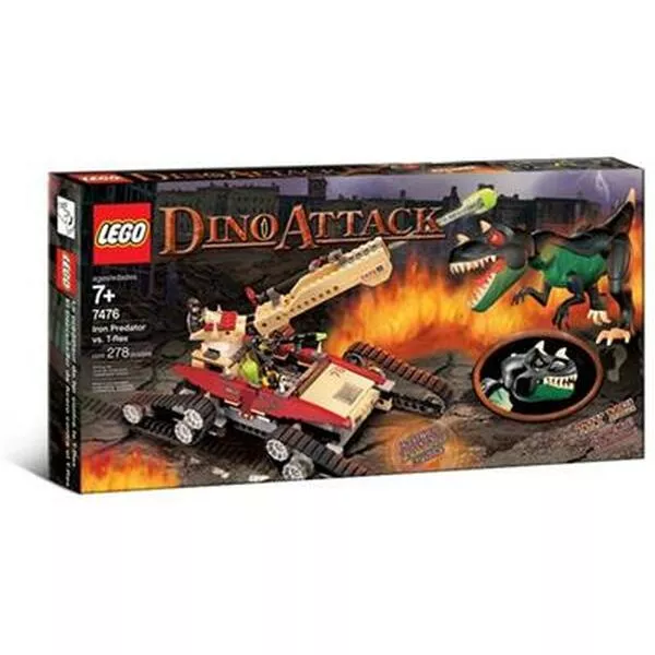 Dino Attack 7476 Iron Predator vs. T-Rex