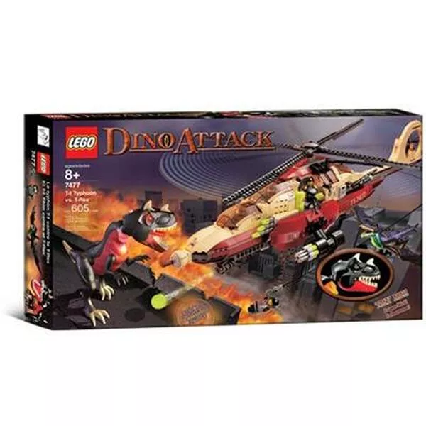 Dino Attack 7477 T-1 Typhoon vs. T-Rex