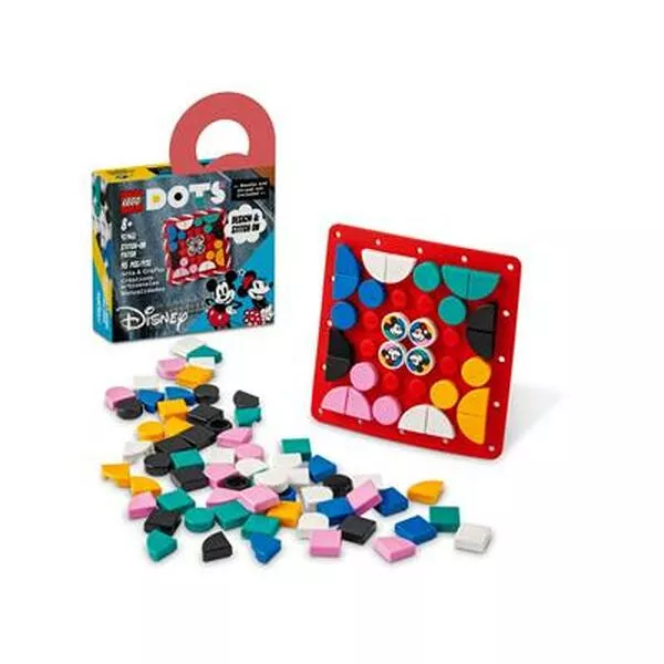 DOTS 41963 Mickey Mouse & Minnie Mouse Stitch-on Patch (Фото 3)