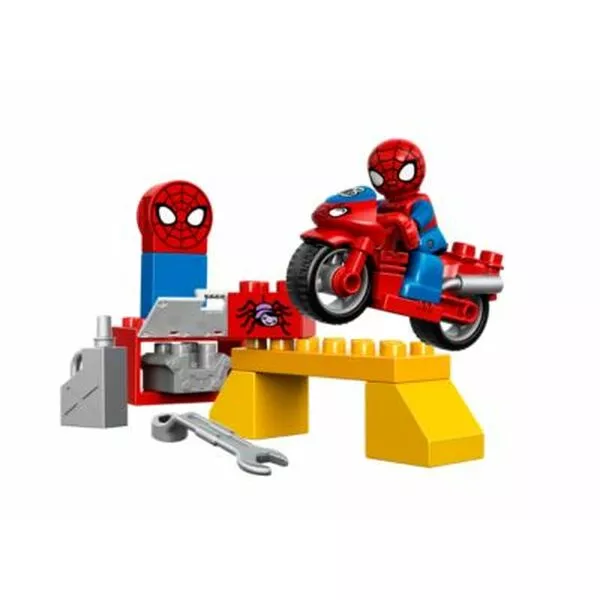 DUPLO 10607 Spider-Man Web-Bike Workshop (Фото 5)