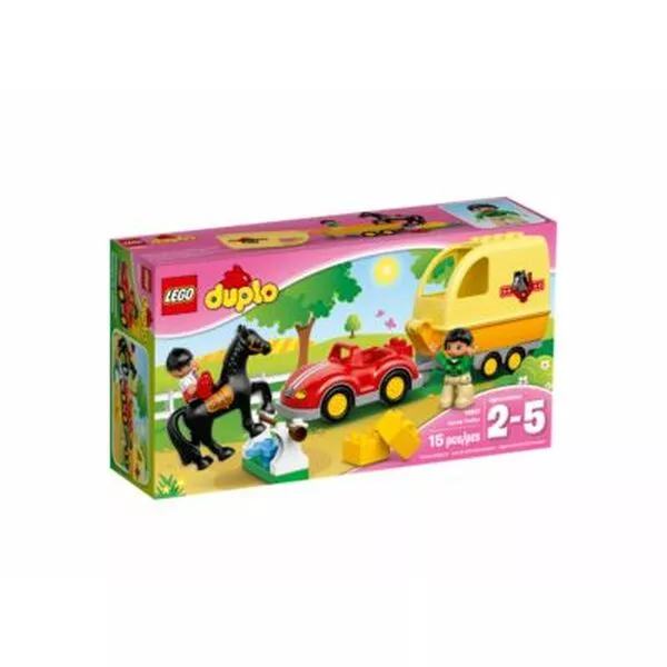 DUPLO 10807 Трейлер для лошадок