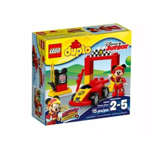 DUPLO 10843 Гоночная машина Микки