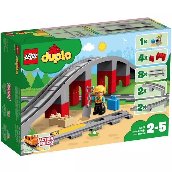 DUPLO 10872 Железнодорожный мост