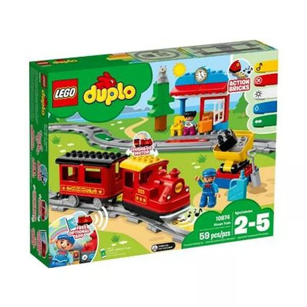 DUPLO 10874 Поезд на паровой тяге