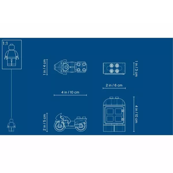 DUPLO 10900 Полицейский мотоцикл (Фото 5)