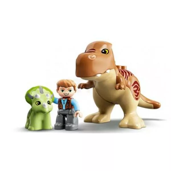 DUPLO 10939 Побег динозавров: тираннозавр и трицератопс (Фото 3)