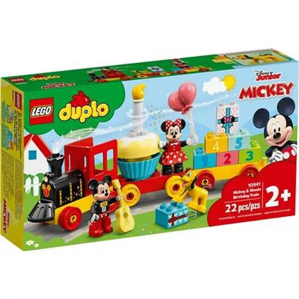 DUPLO 10941 Праздничный поезд Микки и Минни
