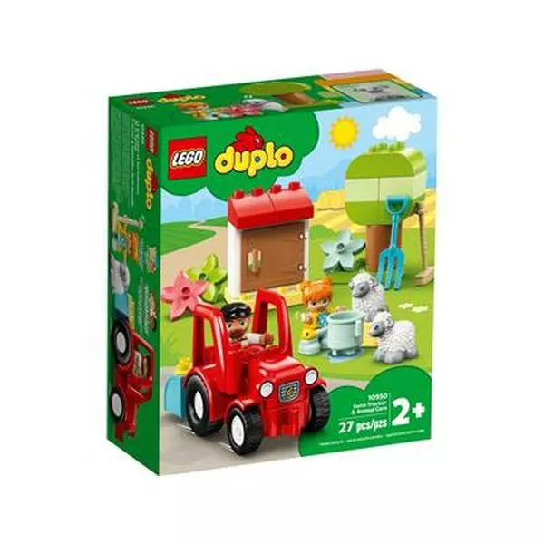 DUPLO 10950 Фермерский трактор и животные