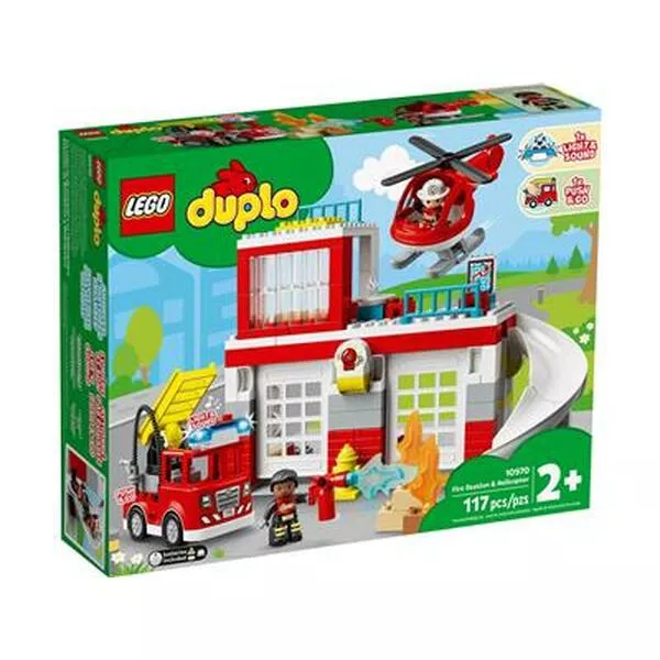 DUPLO 10970 Fire Station & Helicopter