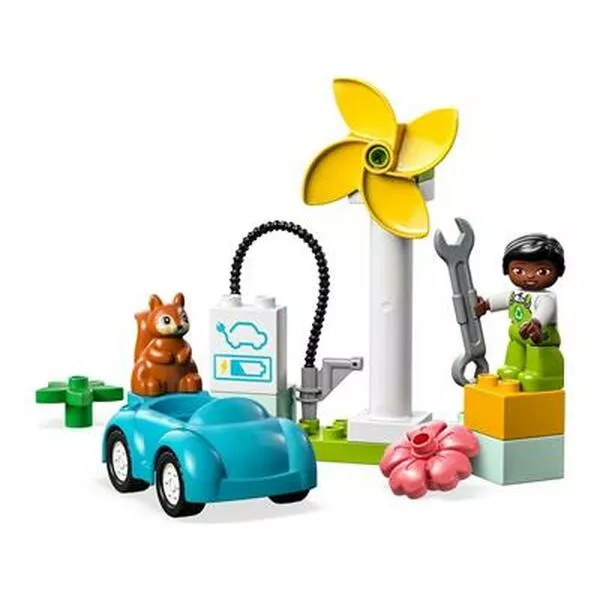 DUPLO 10985 Wind Turbine and Electric Car (Фото 5)