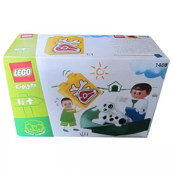 DUPLO 1408 Walking the dog with Daddy